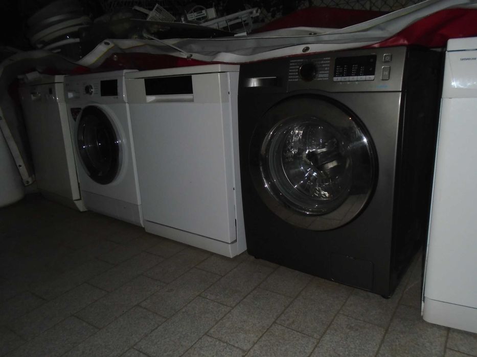 Máquinas de lavar roupa Samsung 6/7/8 kg Whirlpool 8 kg lava e seca LG 8/5 kg  louça Bosch Becken Zanussi