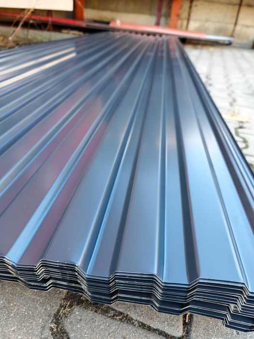 Blacha dachowa T14 - 25 zł/mkw - grafit - PRODUCENT - podkarpacie