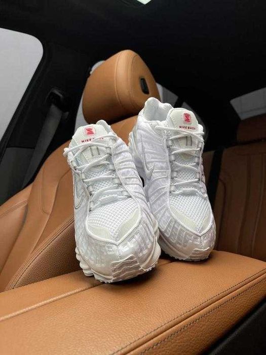 !SALE! Nike Shox TL White 36 37 38 39 40 41 42 43 44 45 46 белые шоксы