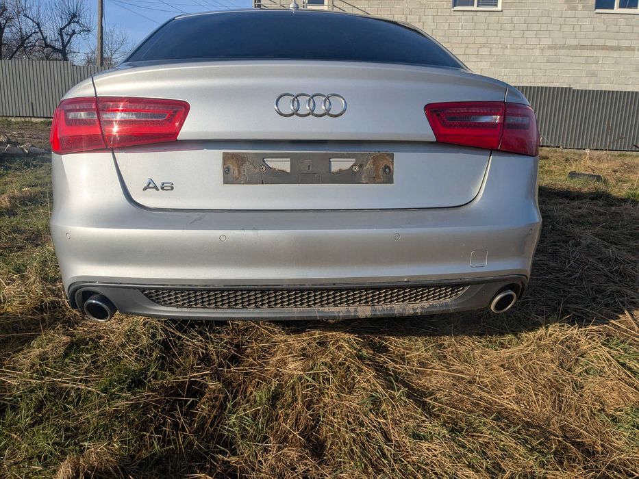 Стопи Audi A6 C7 S-line Ауді А6 Ц7 Фонарь LED Жовтий поворот Комплект