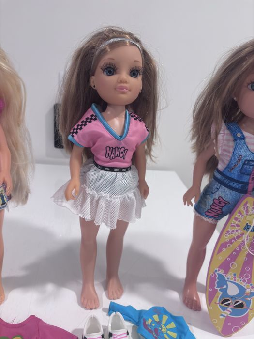 3 Bonecas Nancy originais – com roupas e acessoórios  - Oportunidade