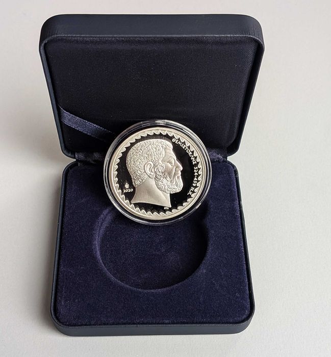 Moeda Prata 2020 10€ Grécia - Batalha de Salamina - proof