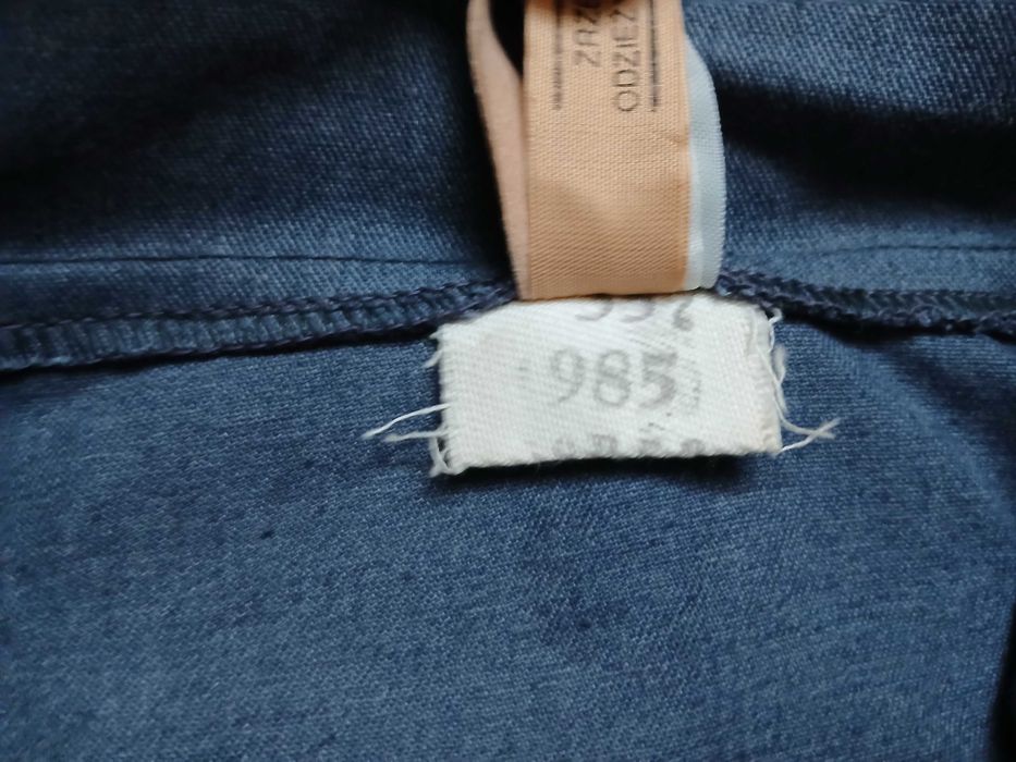 Ubranie robocze z czasów PRL- góra