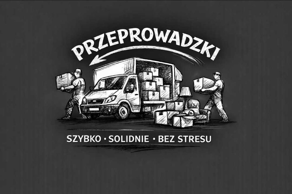 Przeprowadzki transport wnoszenie mebli! Szybko tanio bezpiecznie
