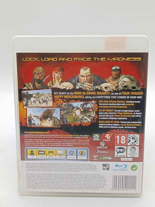 borderlands sony playstation 3 (ps3)