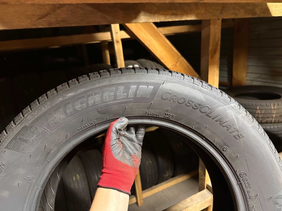 Шини всесезонні 225/60R17 MICHELIN CrossCLIMATE 2шт 6мм