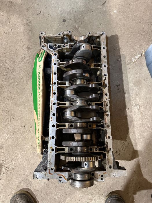 Wał korbowy+panewki główne BMW n54b30