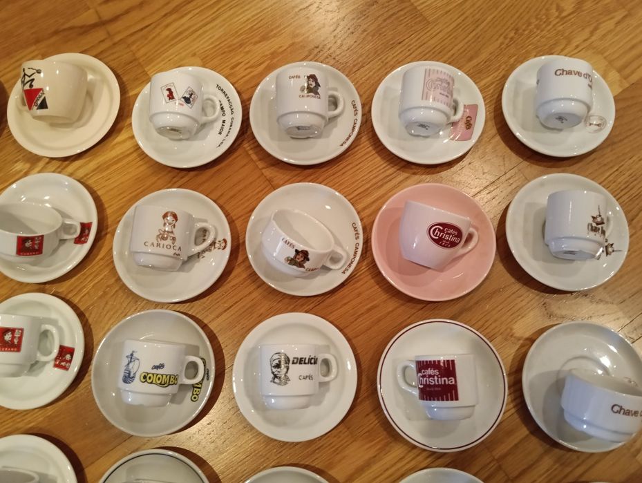 Conjunto de Chávenas café