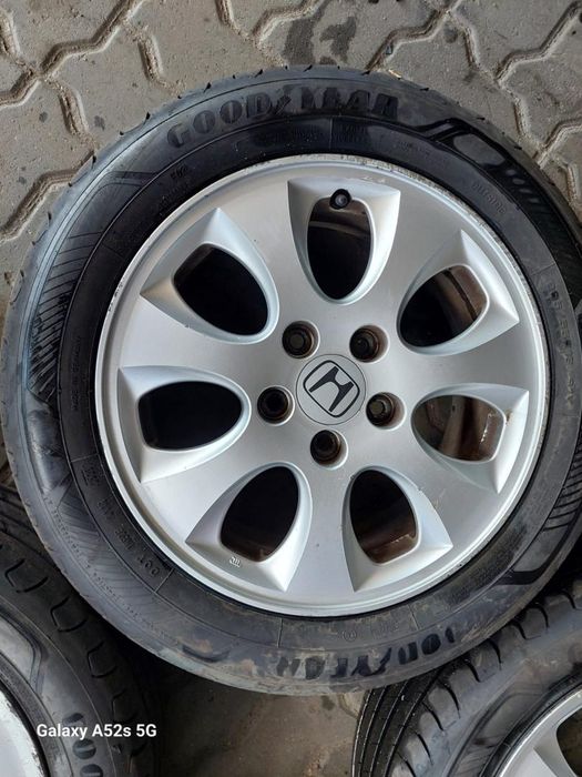 Jantes Honda R16 Com Pneus 205/55 Furação 5X114.3