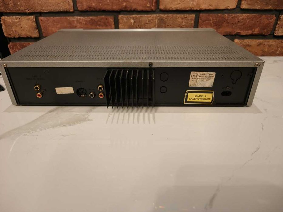PHILIPS CD-650 Legendarny odtwarzacz Cd ! uszkodzony