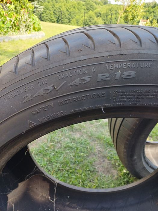 Opony samochodowe 18"