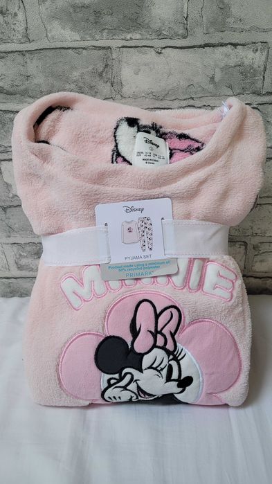 Piżama z miękkiego polaru Disney Myszka Minnie PRIMARK