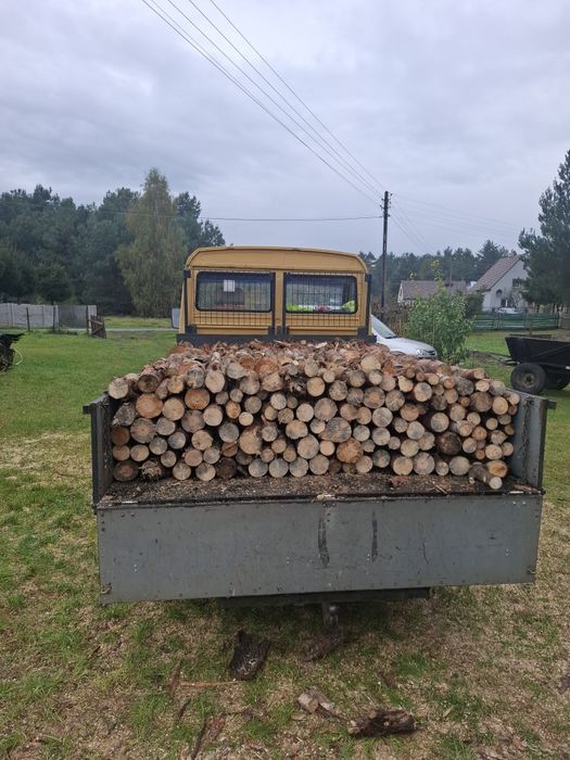 Drewno opałowe mieszane - pocięte i poukładane na aucie!!