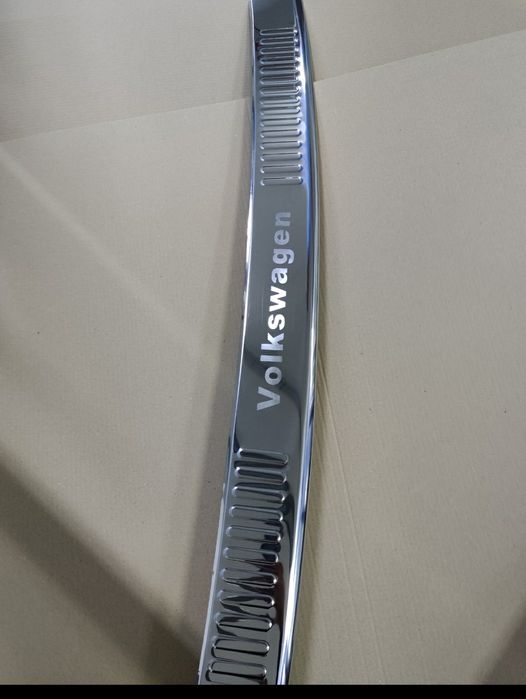 Накладка на задний бампер Т4/Т5/ Кадди (VW T4/ T5/ caddy) нерж. Турция