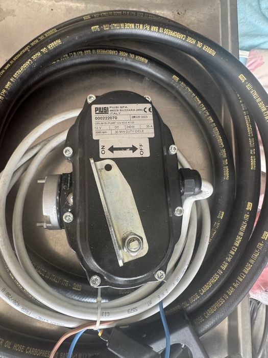 Kit Trasfega de Gasóleo Bateria BIPUMP 12V marca Piusi