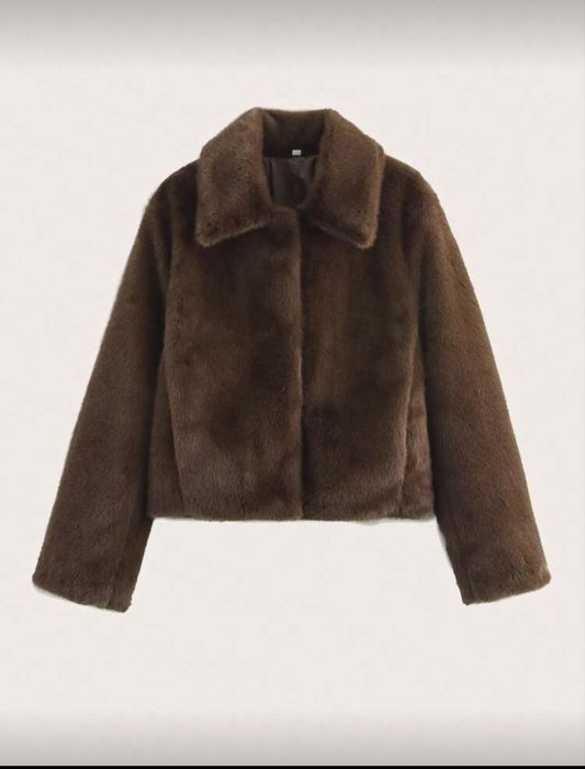 Шуба  в стилі zara