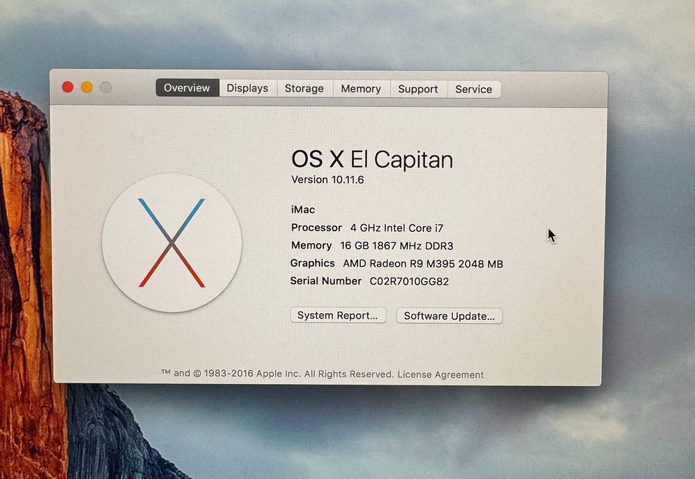 ПК моноблок Apple iMac 27’ A1419  I7 (2015/2017)  + коробки
