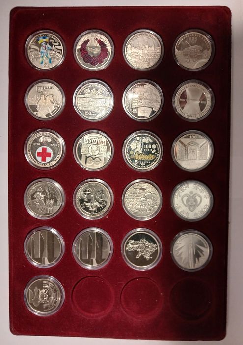 Монети України НБУ 2017 - 2025 роки