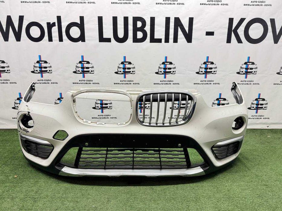 Бампер BMW X1 F48 передній НАЯВНІСТЬ комплектні голі БМВ Ф48 Х1