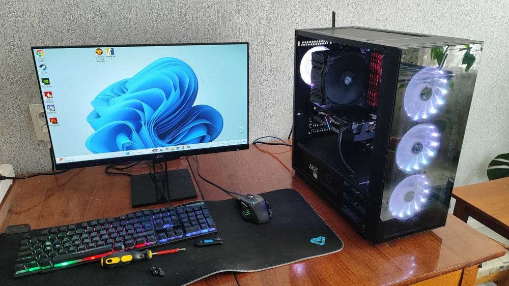 Ігровий ПК i5-9600K / Z390 / RTX 2060 / 16GB 3000 / NVMe SSD 512 GB