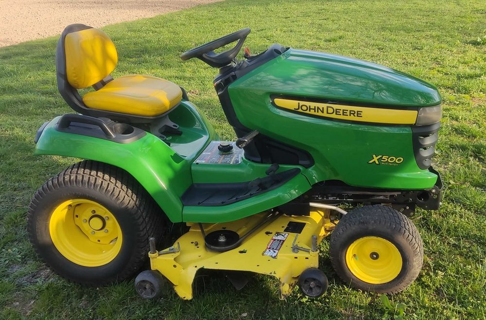 Traktorek kosiarka John Deere X 500 24HP BLOKADA Husqvarna Craftsman