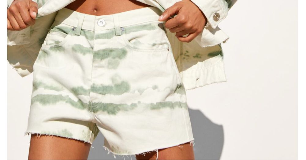 шорти zara шорты джинсовые