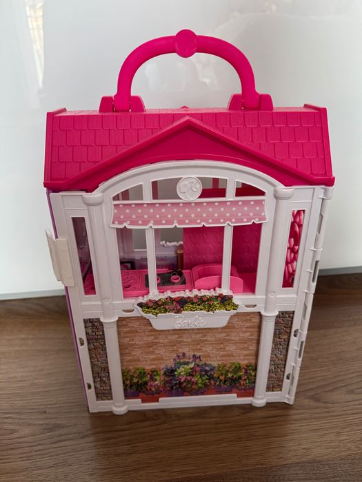 Barbie Nowoczesny domek Glam letniskowy dla lalek z dodatkami