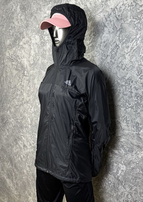Adidas Outdoor кофта ветровка 36/38 S размер женская трекинговая черная