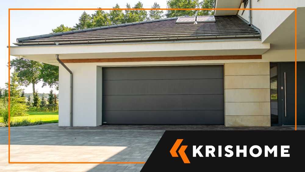 brama garażowa segmentowa KRISHOME MONTAŻ CAŁA PL