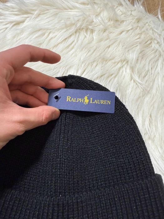Стильна зимова шапка Ralph POLO | Зимова шапка Поло | Шапка Ralph POLO