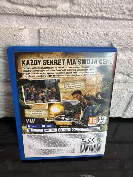 Uncharted Złota Otchłań Ps Vita