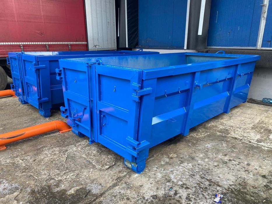 Kontener KP 7 otwarty 3 mm hakowo bramowy