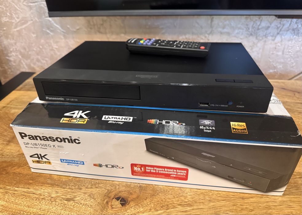 Panasonic DP-UB150EG-K – odtwarzacz Ultra HD Blu-ray 4K