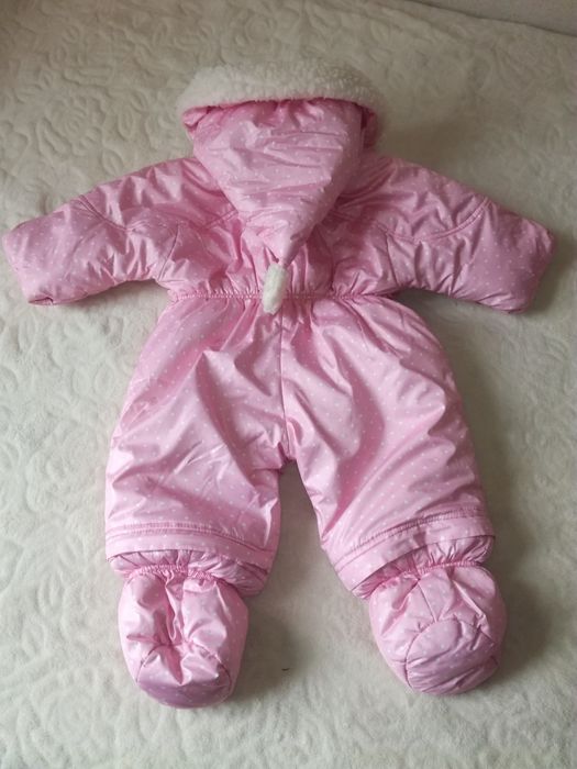 Зимний комбинезон для девочки!