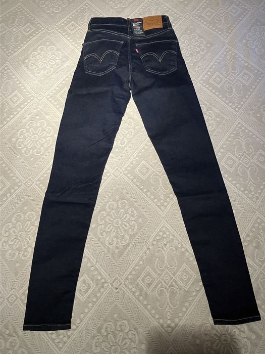Calças Levi’s Mile High RiseSuper Skinny novas , W25 L30