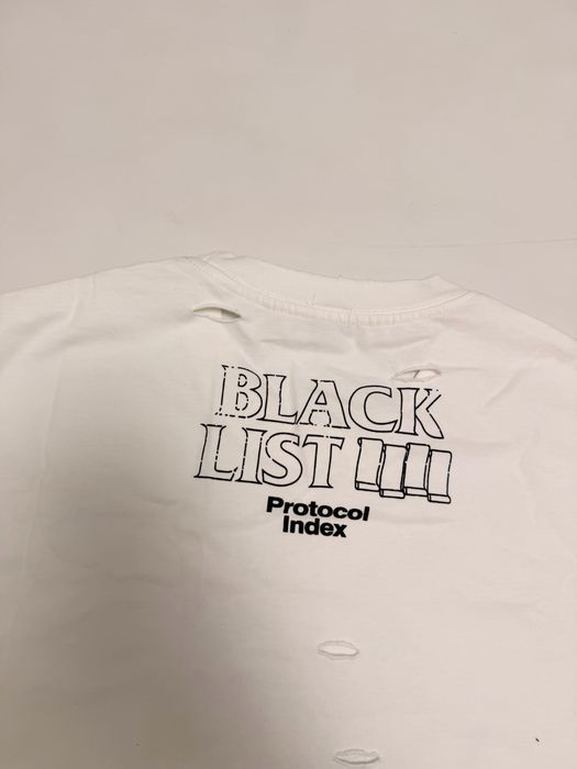 футболка Protocol index project gr Black List S M L vetements balenciaga rick owens