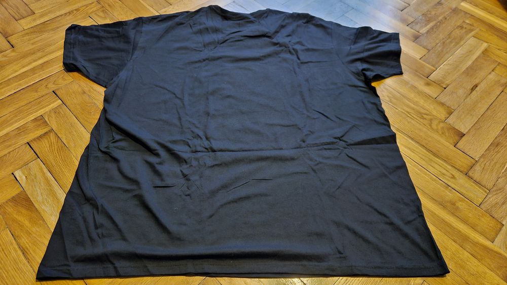 T-shirt 5XL, nowy, męski, czarny