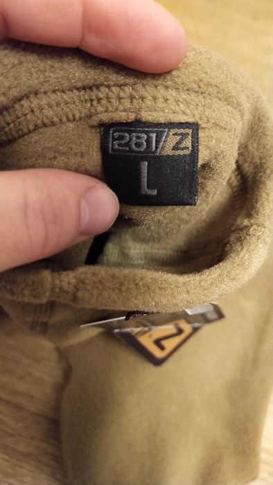 Шкарпетки тактичні флісові 6-in 281z PolartecClassic 200 Green Khaki L