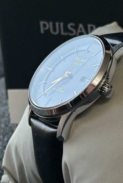 Zegarek garniturowy Pulsar Solar (by Seiko) - stan igła!