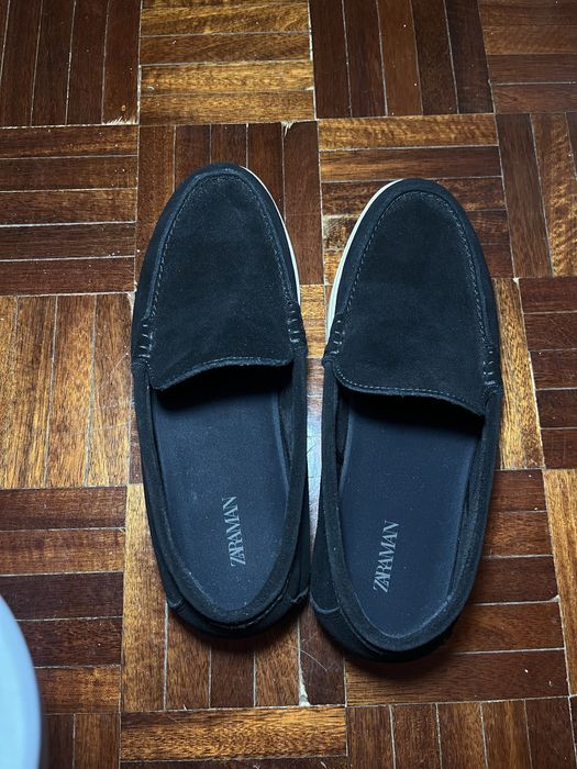 Mocassim preto zara