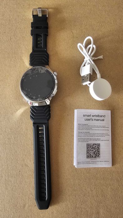 Smartwatch para chamadas, notificações e desporto, Novo!