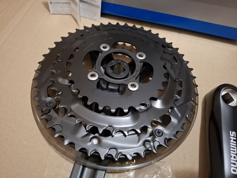 ВЕЛОсипедные шатуны разборные 48/38/28T Shimano ACERA FC-M361 Оригинал