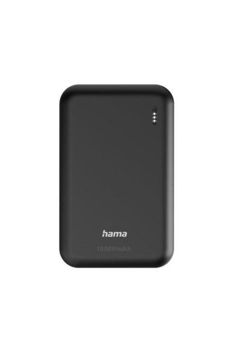 Зовнішній акумулятор (павербанк) Hama Power Pocket 10 10000mAh Black