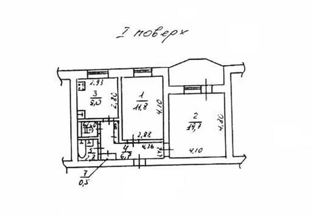 Квартира с потенциалом: для жизни или бизнеса на Люстдорфской дороге
