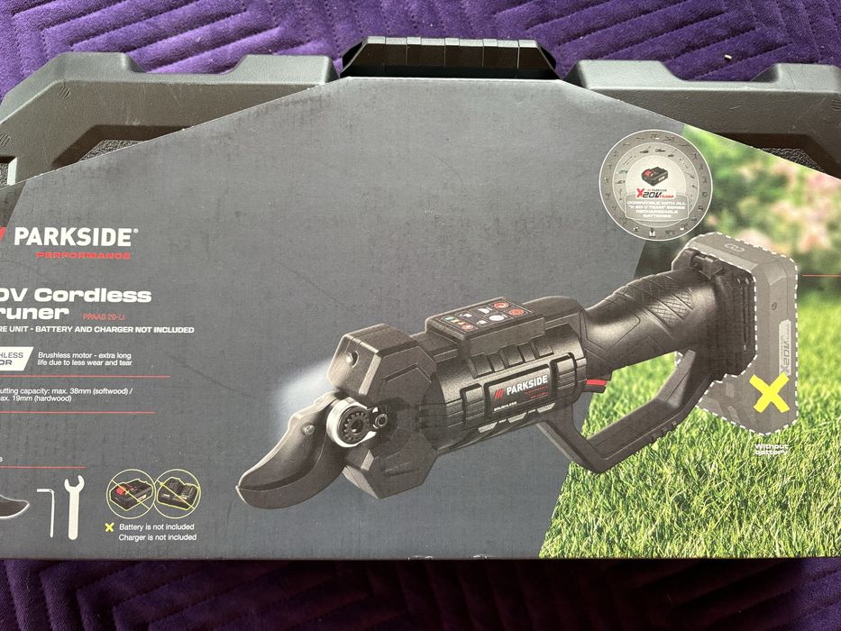 Sekator Parkside 20v nowy paragon