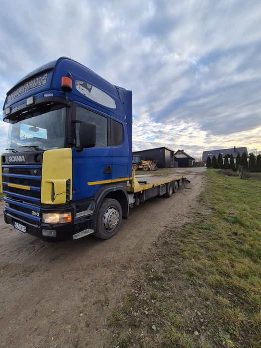 Scania 4 laweta 3 osie