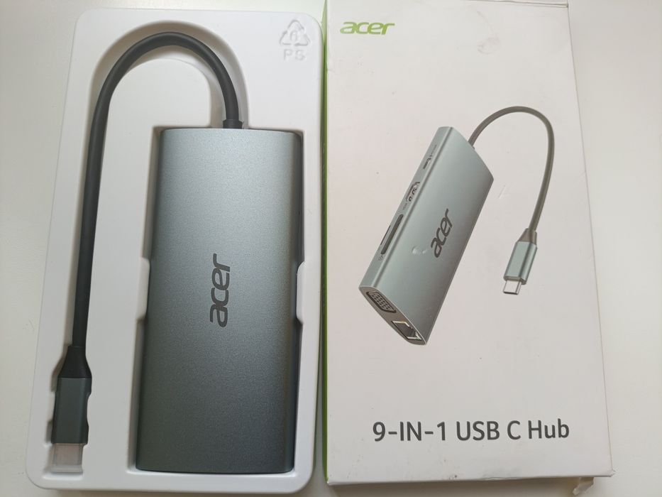 HUB Acer 9 w 1 USB C