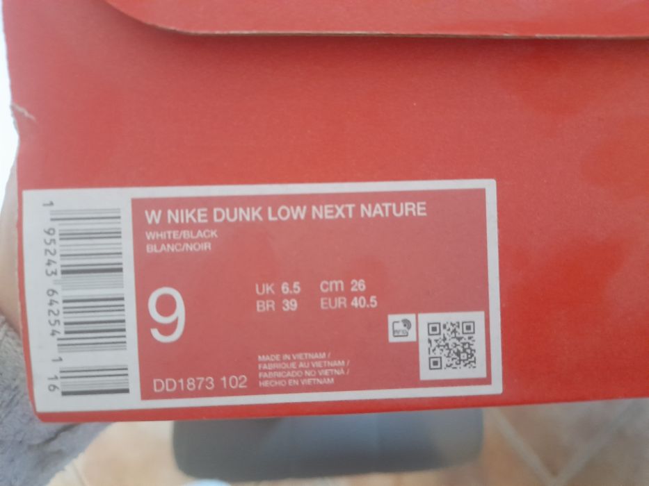 Nike dunk low next nature 40,5
