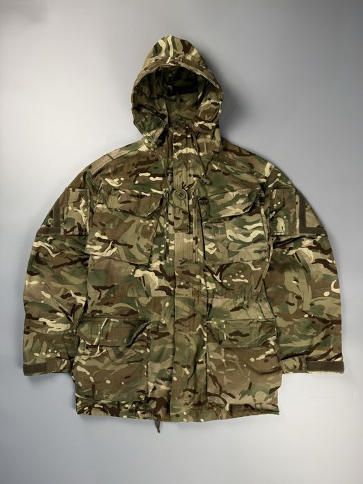 Військова парка/парка-парка (Smock Combat Windproof MTP PCS) армії Великої Британії у камуфляжі MTP.