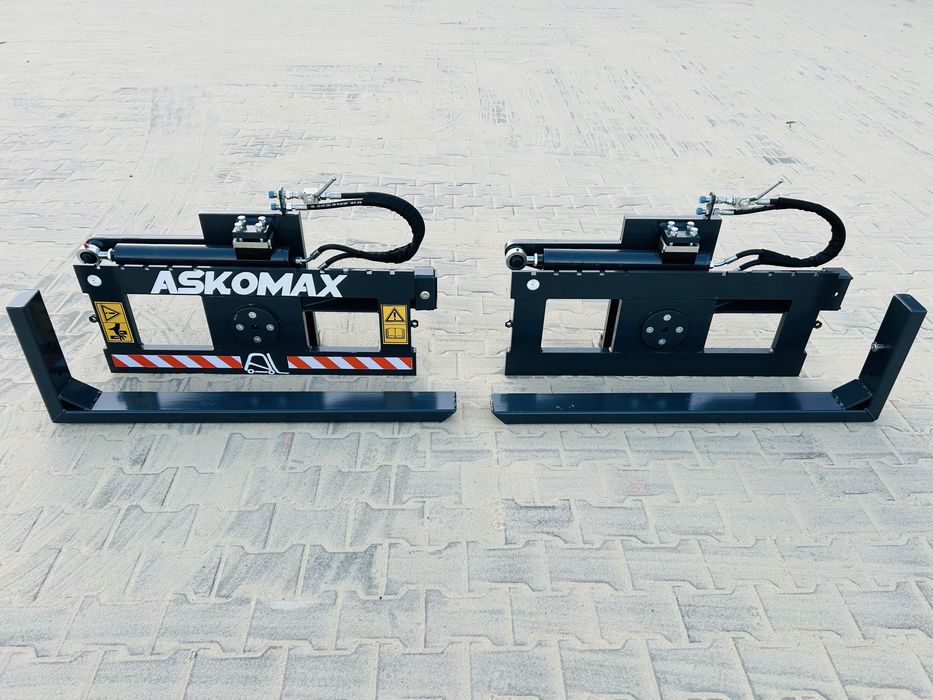 OBROTNICA do Wózka Widłowego Ciągnika Ładowarki Wywrotnica skrzyń